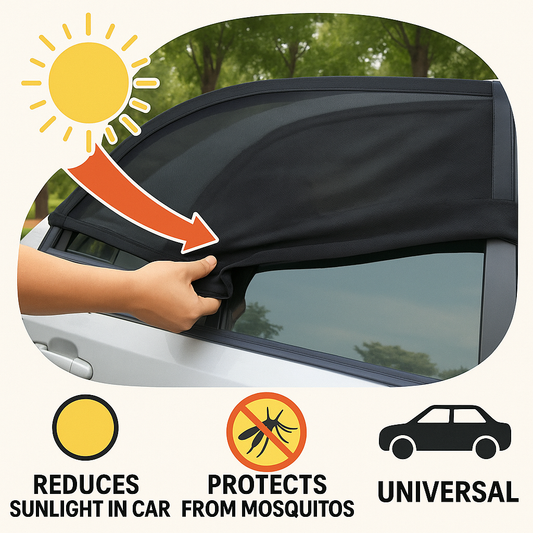 4 Pc Car Window Sun Shade