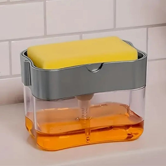 2 in 1 Soap Dispenser Push-Out Liquid Dispenser