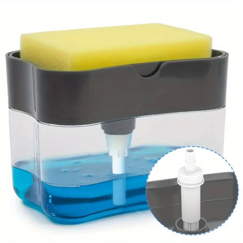 2 in 1 Soap Dispenser Push-Out Liquid Dispenser