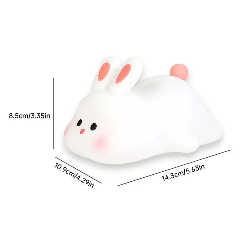 Cute Animal LED Night Light – USB Rechargeable