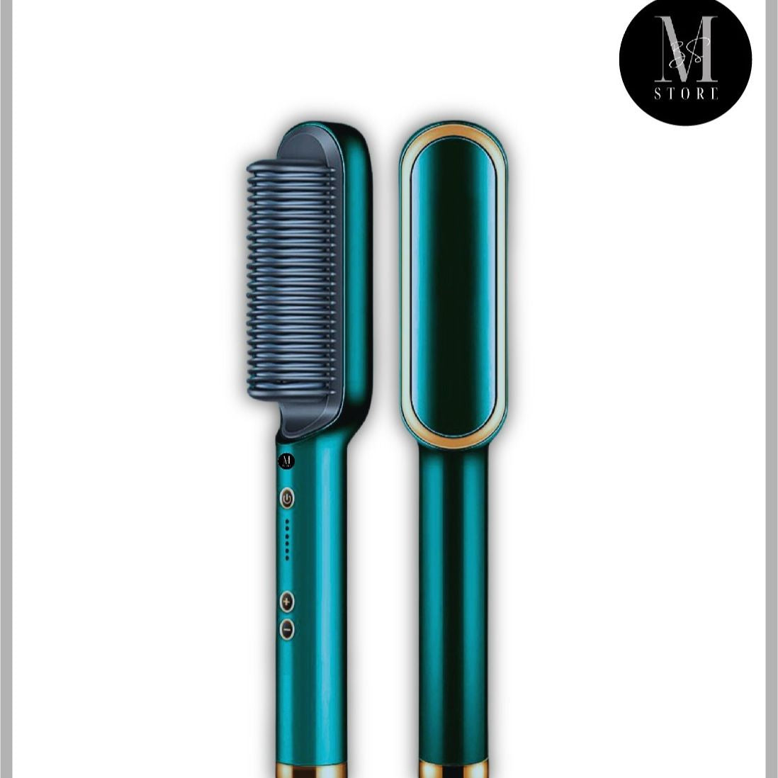 2 In 1 Hair Straightener Brush