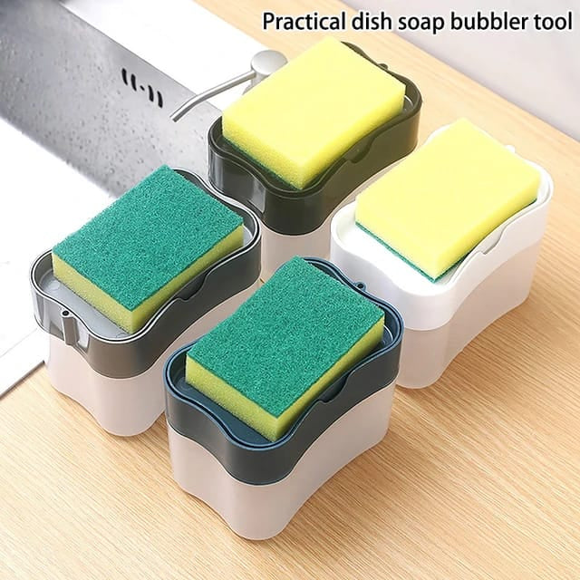 2 in 1 Soap Dispenser Push-Out Liquid Dispenser