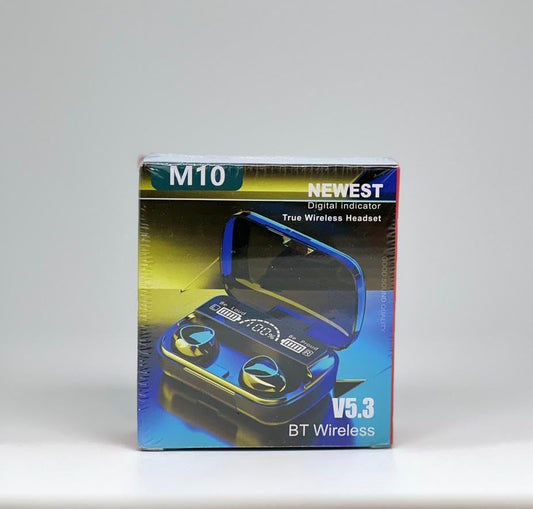 New M10 TWS Immersive Wireless Earbuds