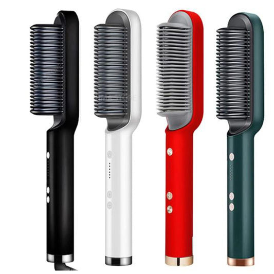 2 In 1 Hair Straightener Brush