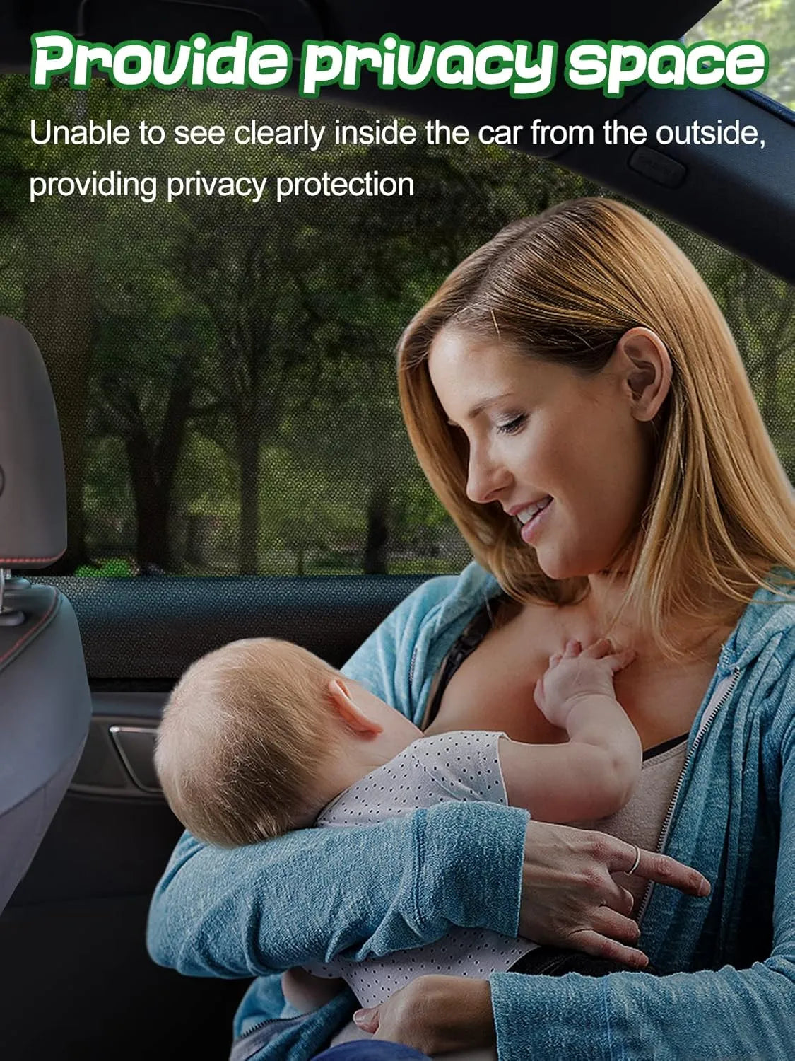 4 Pc Car Window Sun Shade